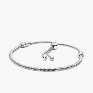 Pandora snake chain slider bracelet